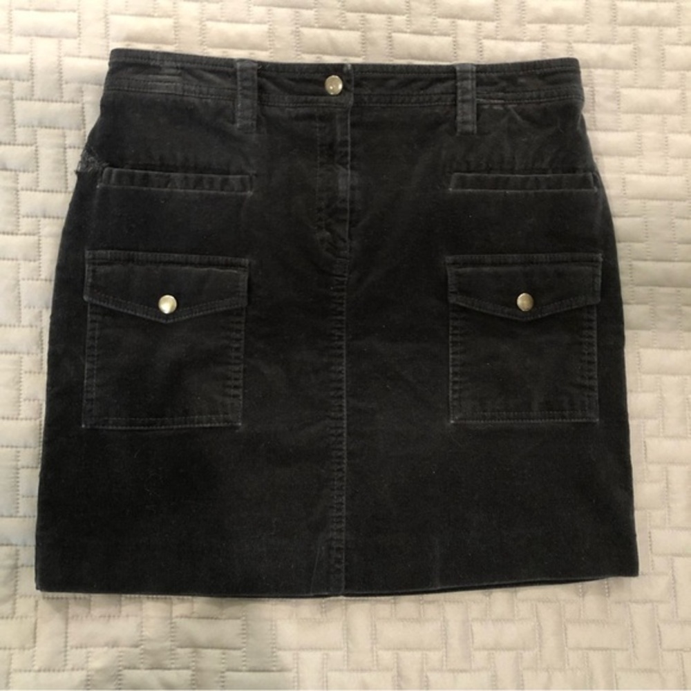 J Crew Corduroy Mini Skirt